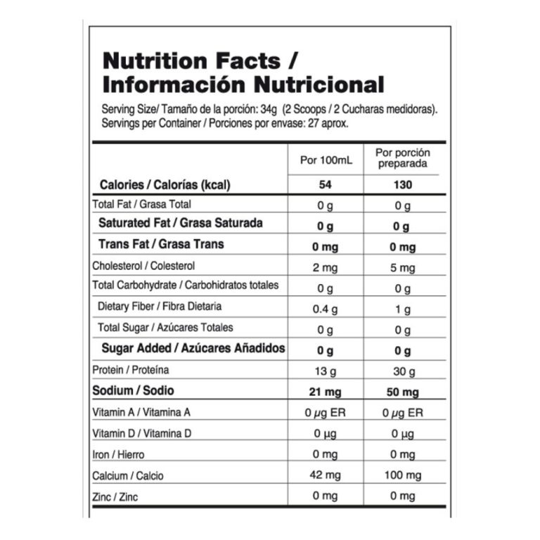 Tabla-nutricional-isolate-gourmet-2lb-vainilla-vitanas