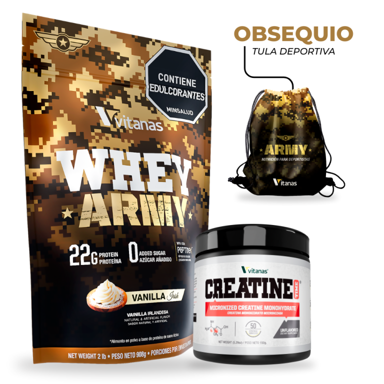 Whey Army 2lb + Creatine time 150g